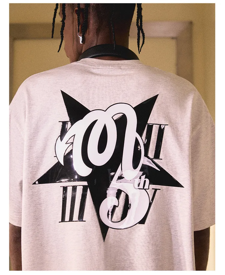 MR. ENJOY DA MONEY  |Crew Neck Star Unisex Sweat Street Style Cotton