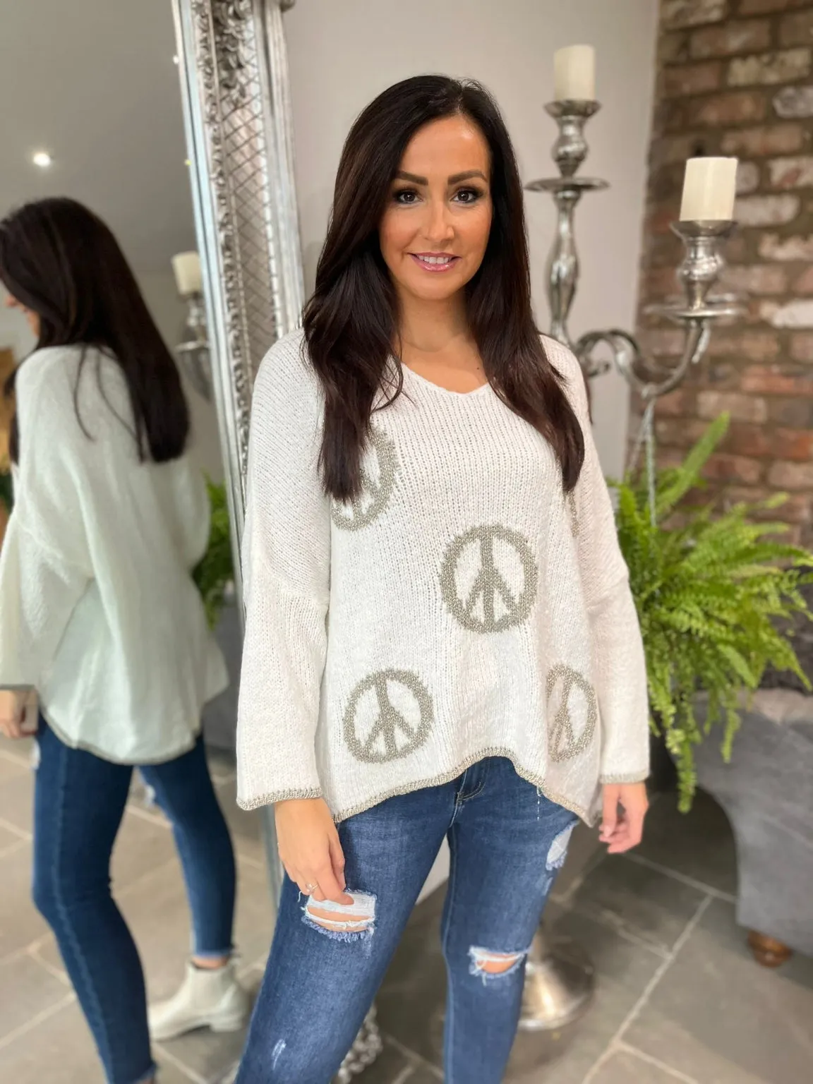 Multi Peace Jumper Joanie