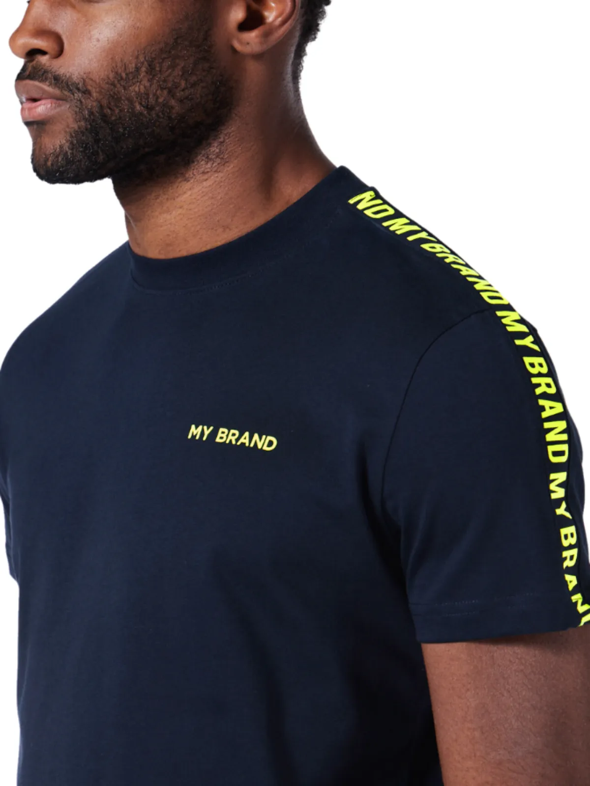 My Brand Tape T-Shirt | NAVY