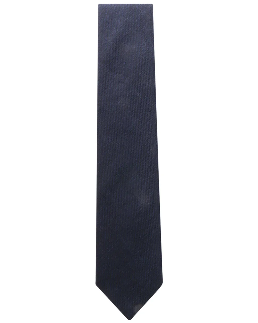 Navy and Black Jacquard Tie