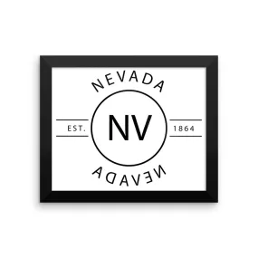 Nevada - Framed Print - Reflections