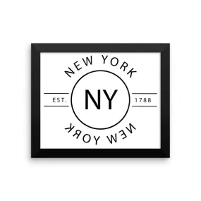 New York - Framed Print - Reflections