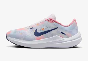 Nike Air Winflo 10 Premium Floral Watercolor Pearl Pink Midnight Navy Coral Chalk FB6940-600