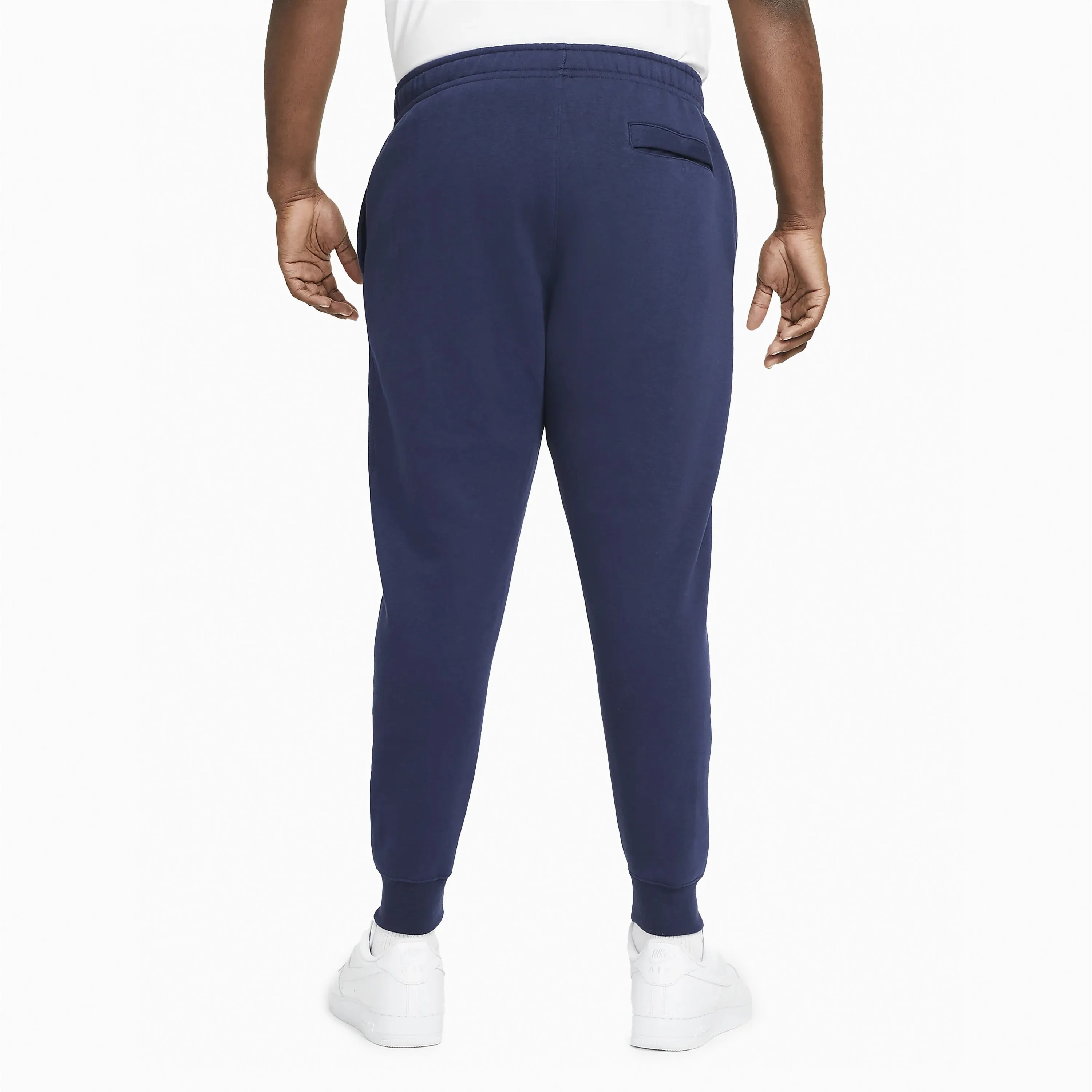 NIKE SPORTSWEAR CLUB JOGGERS MIDNIGHT NAVY & WHITE - BV2671