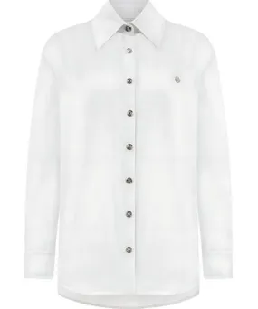 Nocturne Women's Oversized Button-Up Shirt