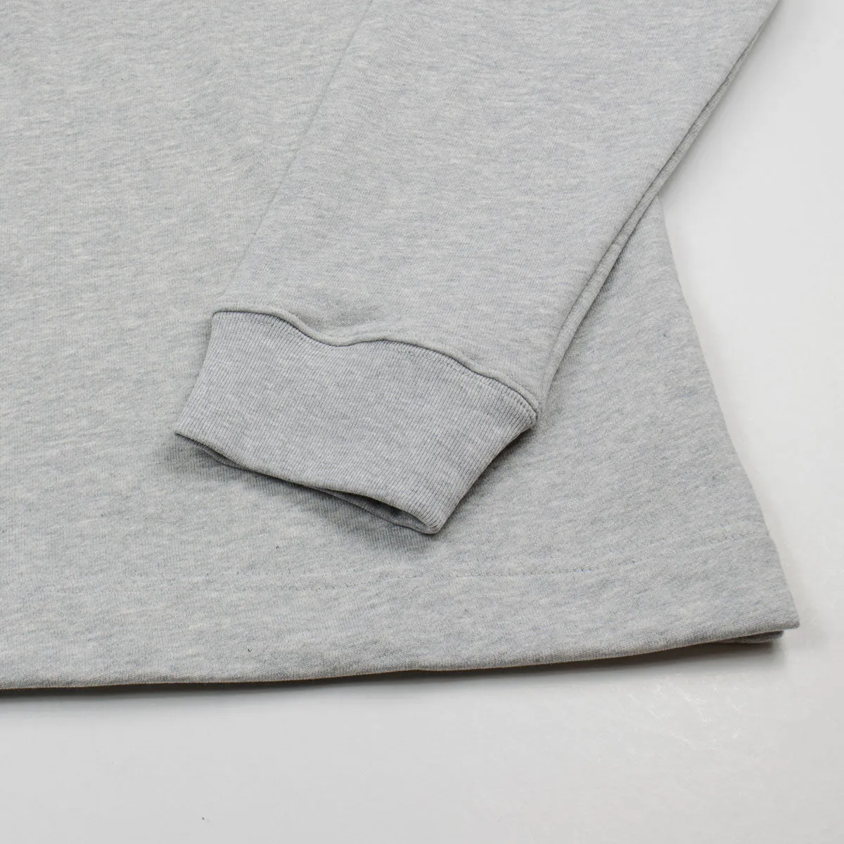 Norse Projects - Jorn Half Zip Polo - Light Grey Melange