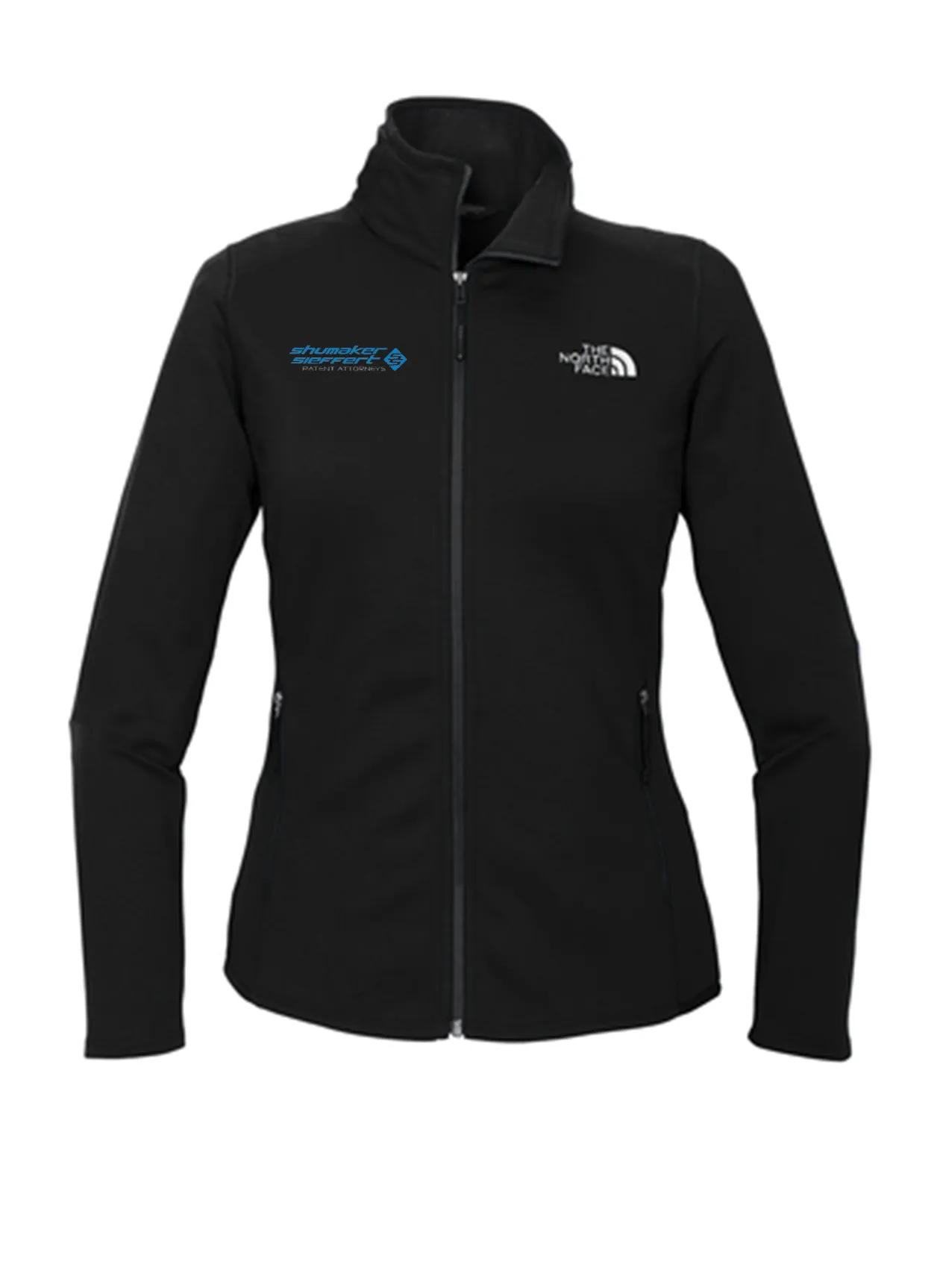 North Face Ladies Skyline Fleece Jacket, Black [Shumaker & Sieffert]