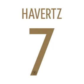 Official Germany Print - Havertz #7 Away