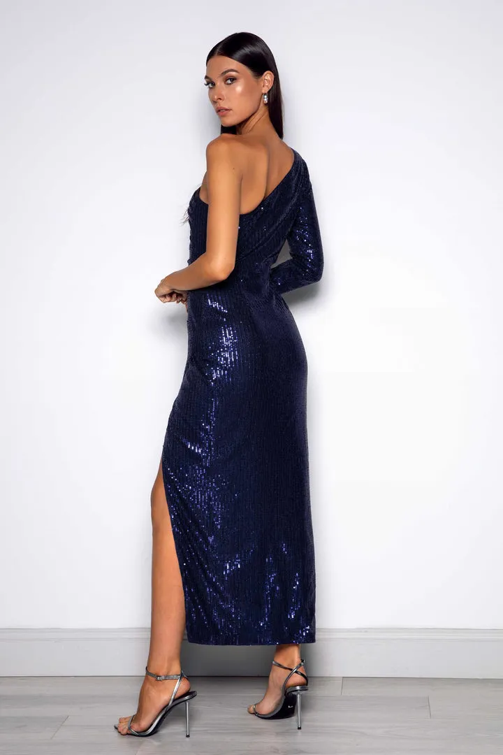 Opal Dress - Midnight Blue