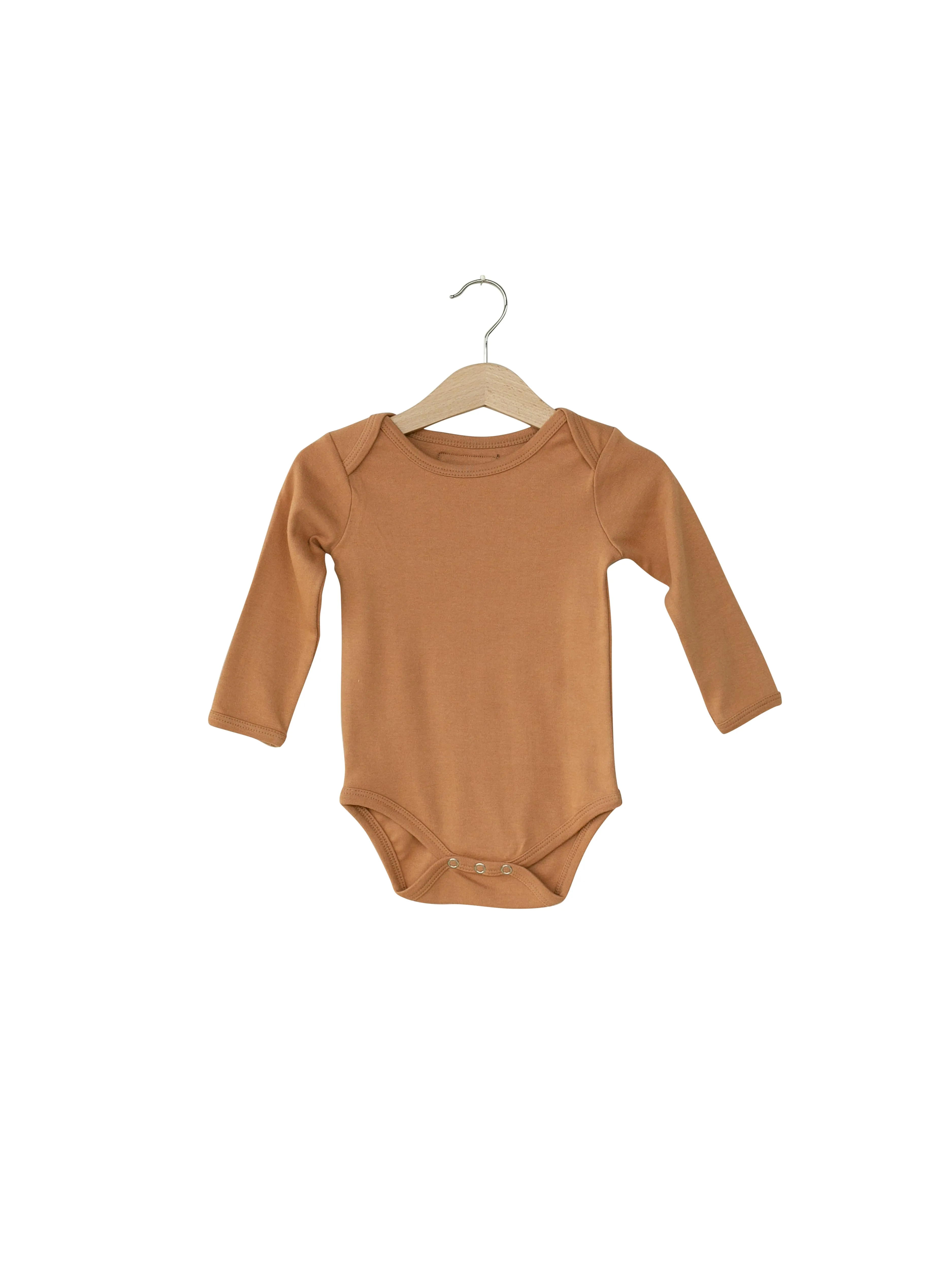 Organic Long Sleeve Bodysuit -  Colors