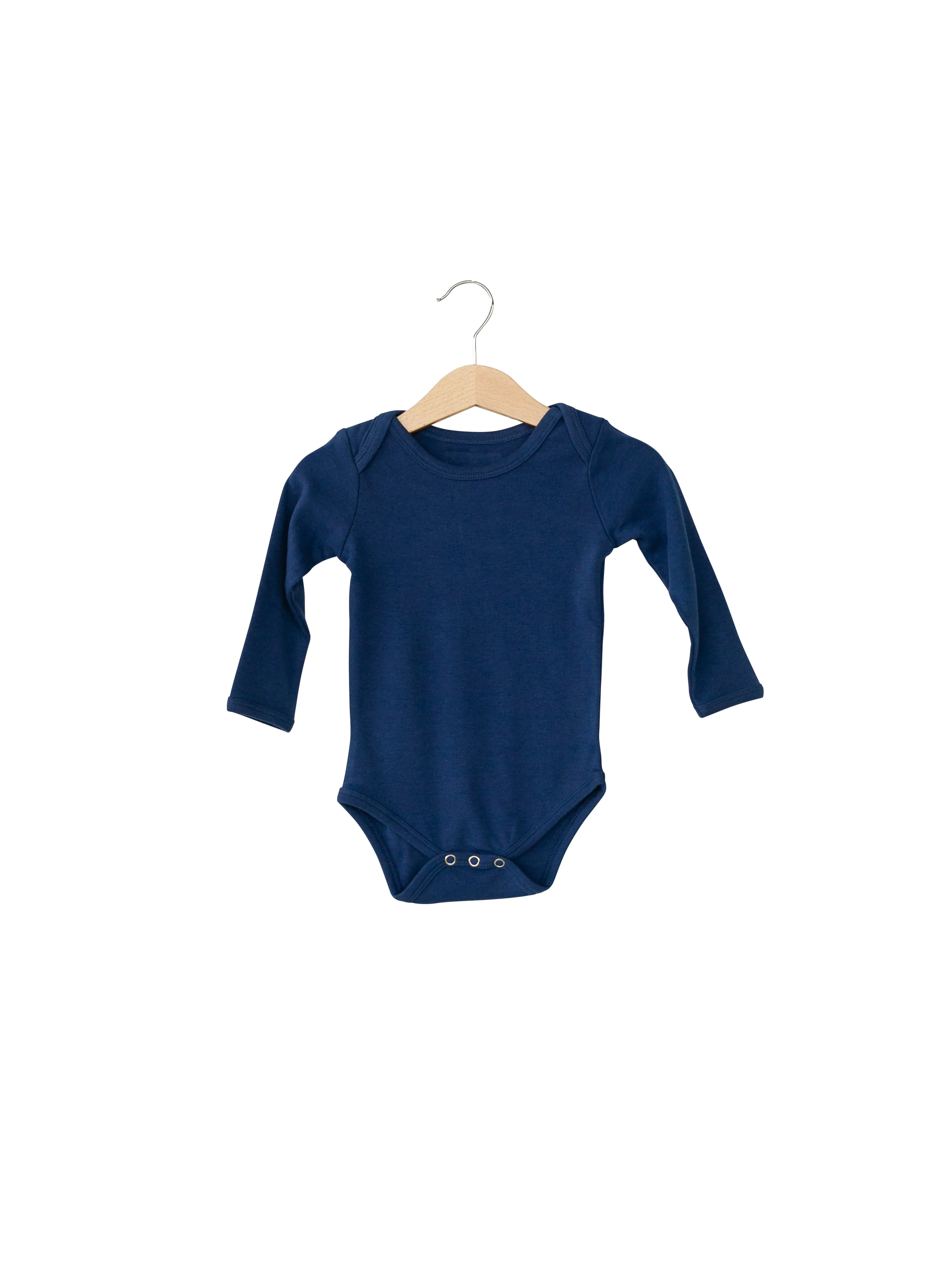 Organic Long Sleeve Bodysuit -  Colors