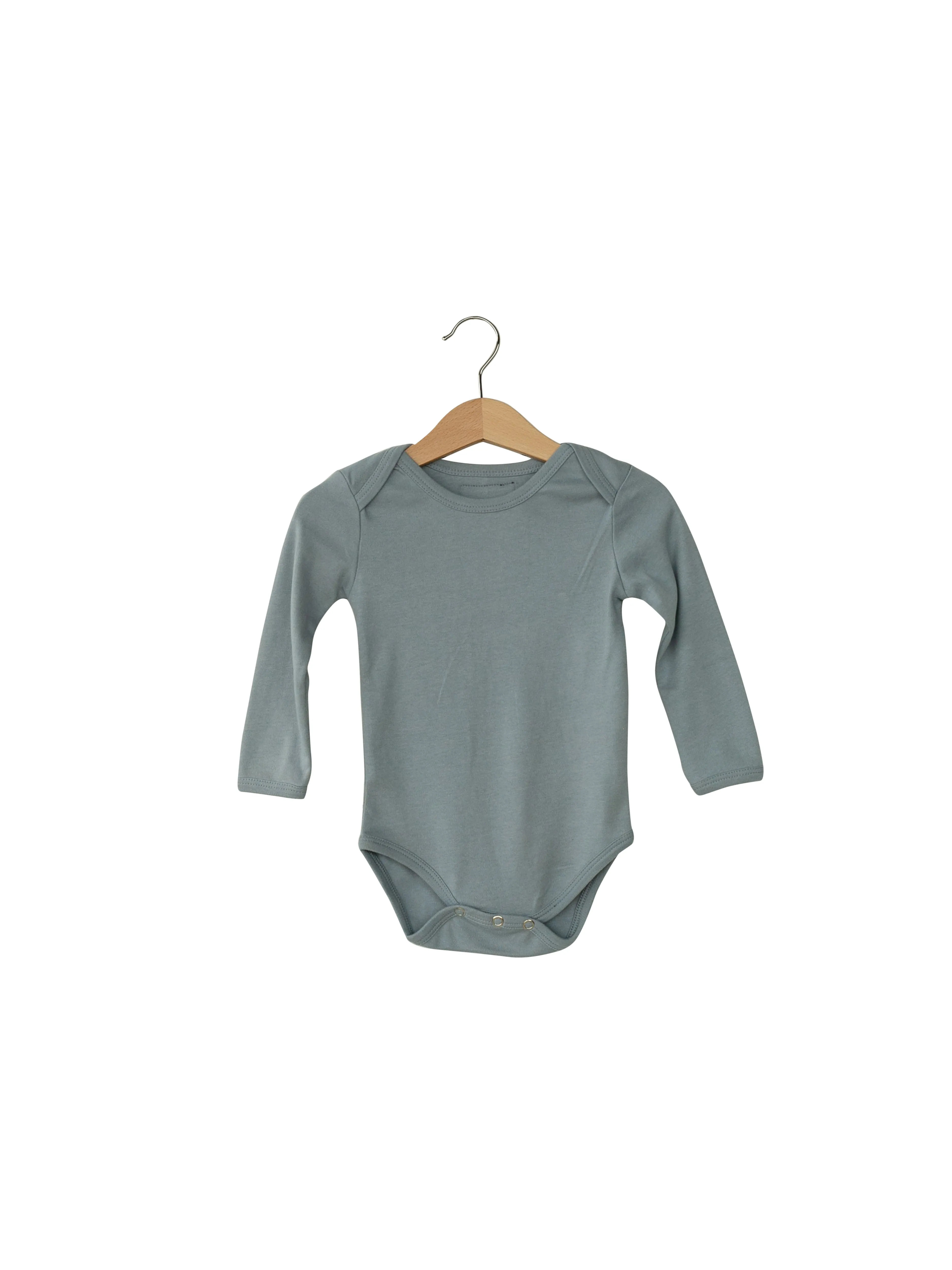 Organic Long Sleeve Bodysuit -  Colors