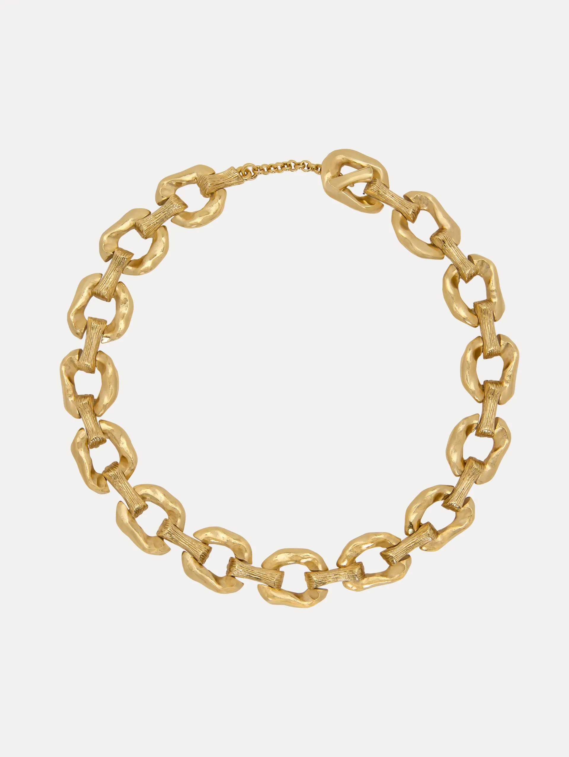 Oversized Chain-Link Necklace