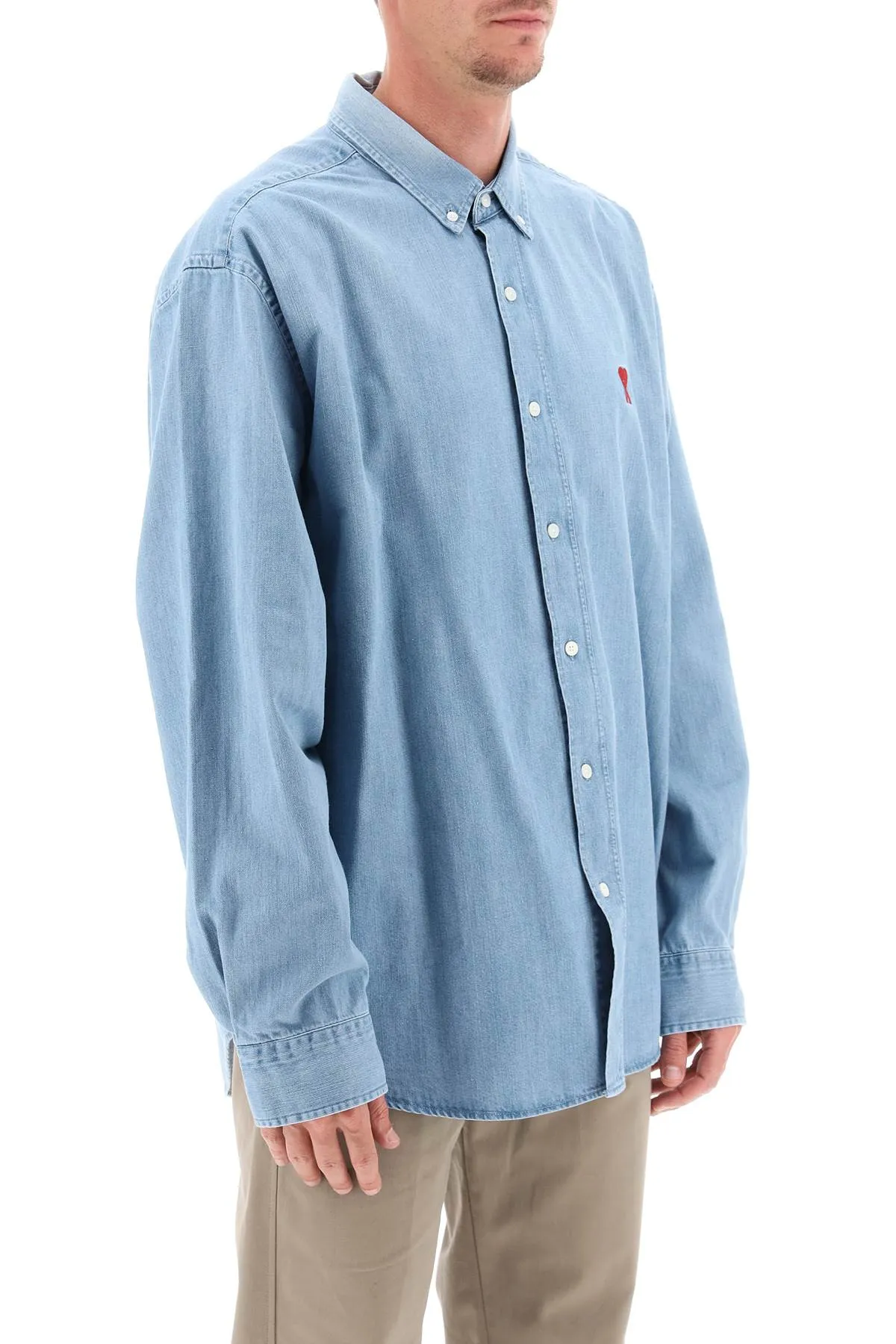 Oversized Denim Shirt