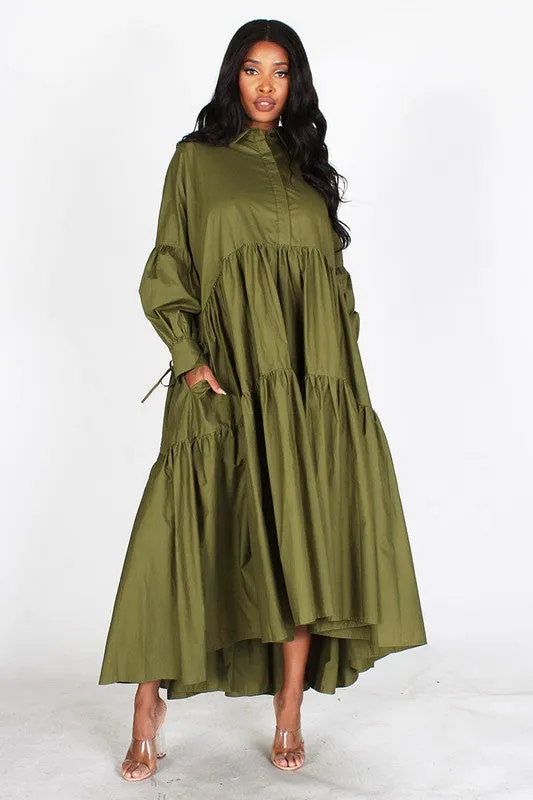 Oversized Maxi Dress