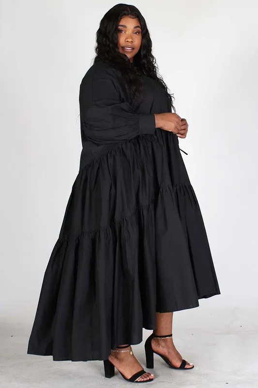 Oversized Maxi Dress