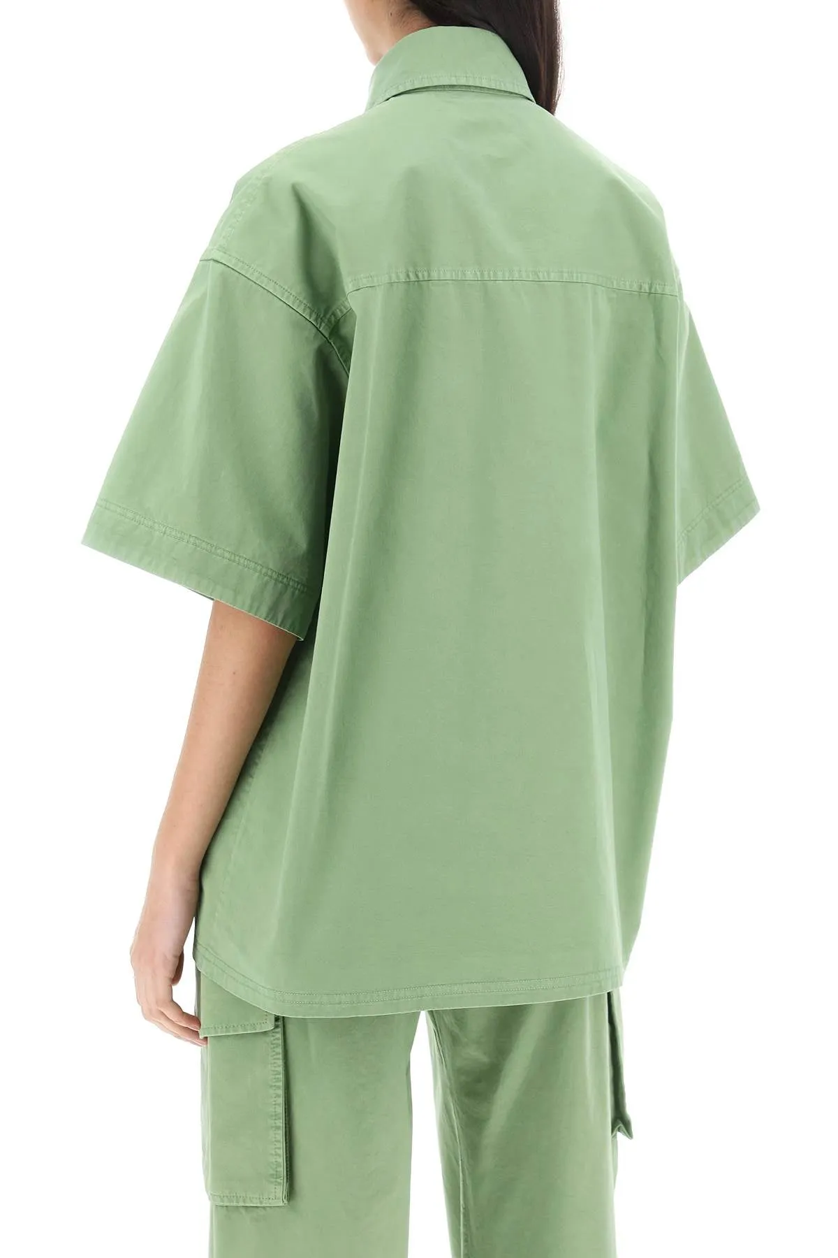 oversized short-slee