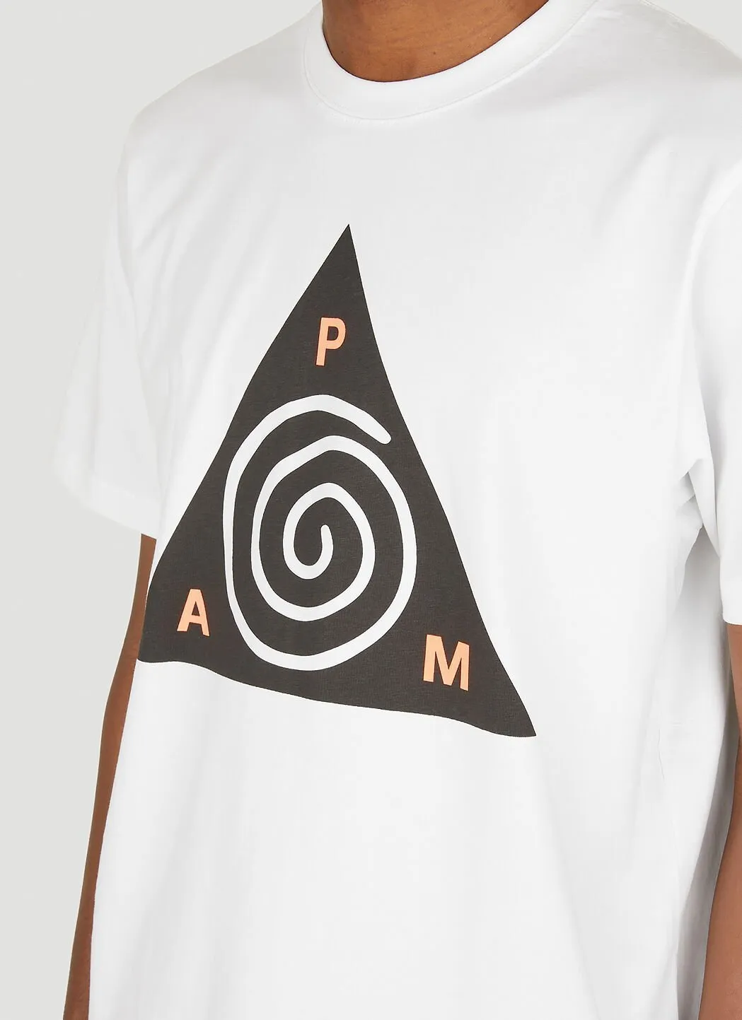 PAM  |Crew Neck Street Style Cotton Short Sleeves