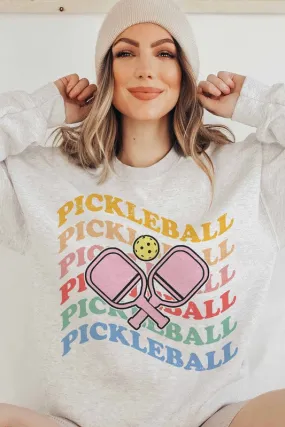 Pickleball Graphic Sweatshirt