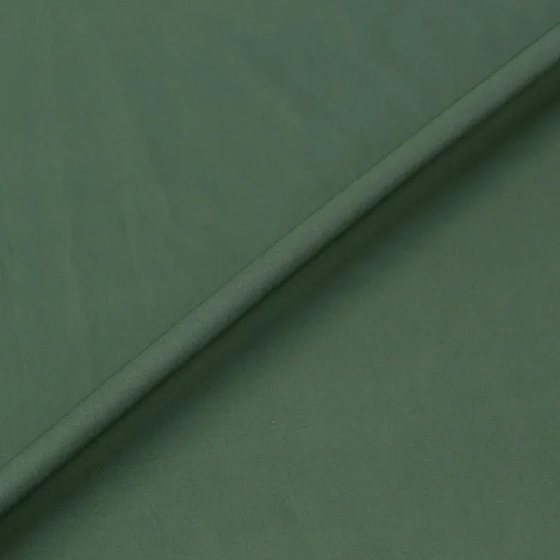 Plain Green Cotton Poplin - Bottle