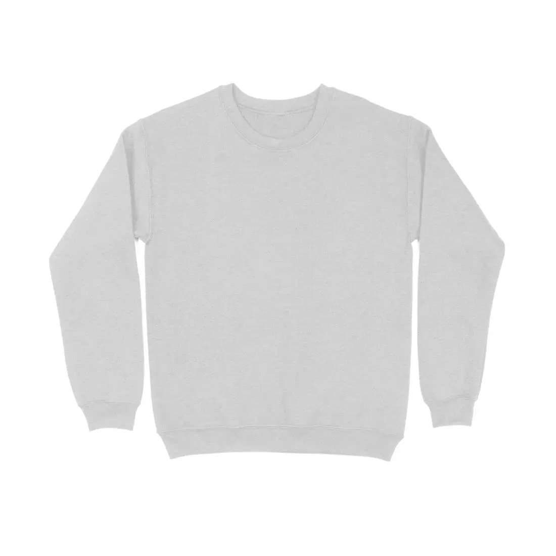 Plain Unisex Cotton Sweatshirt