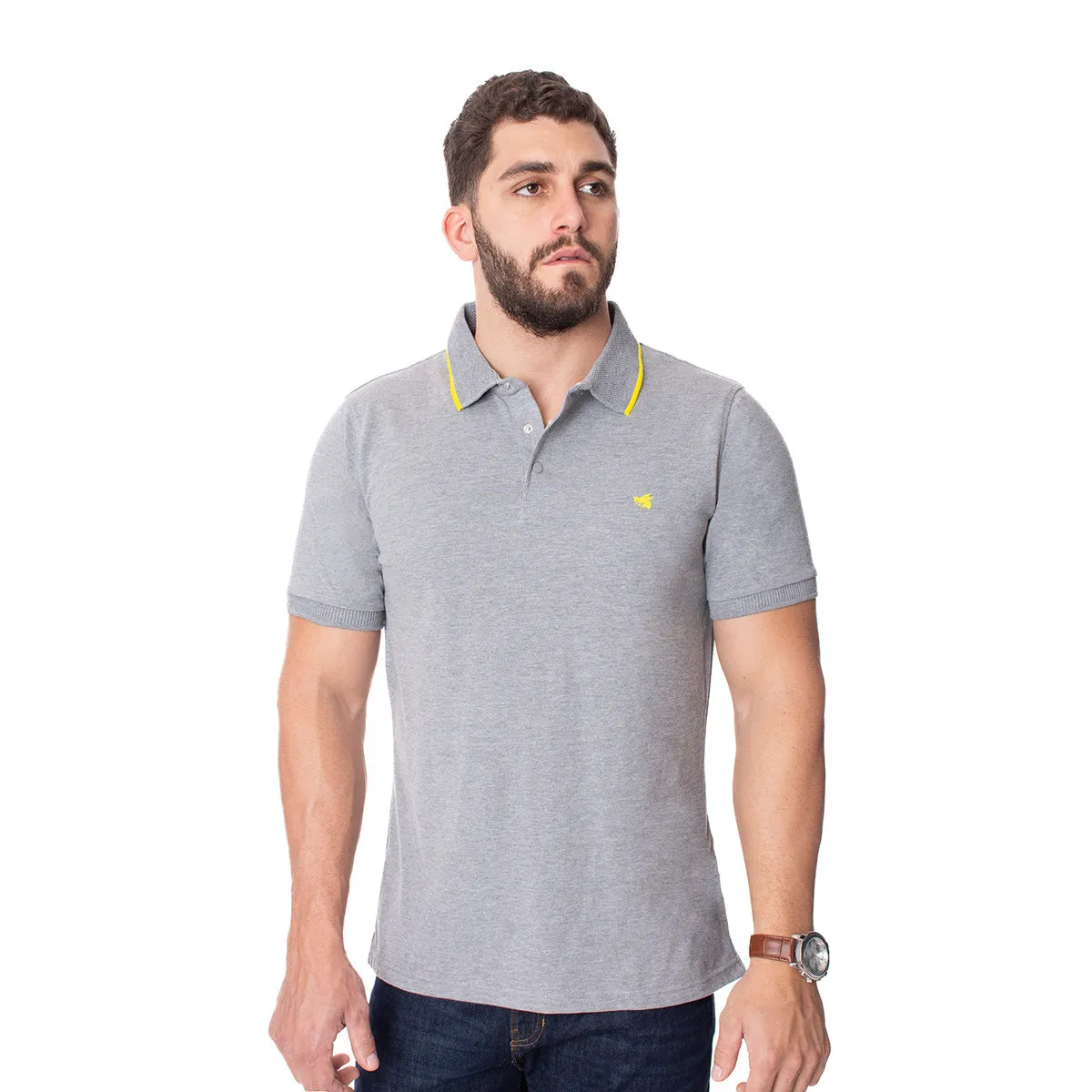 Playera Polo Gris Vermonti