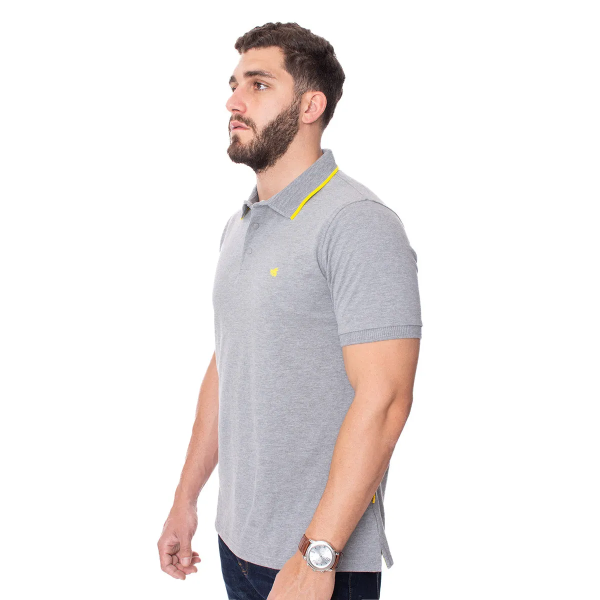 Playera Polo Gris Vermonti