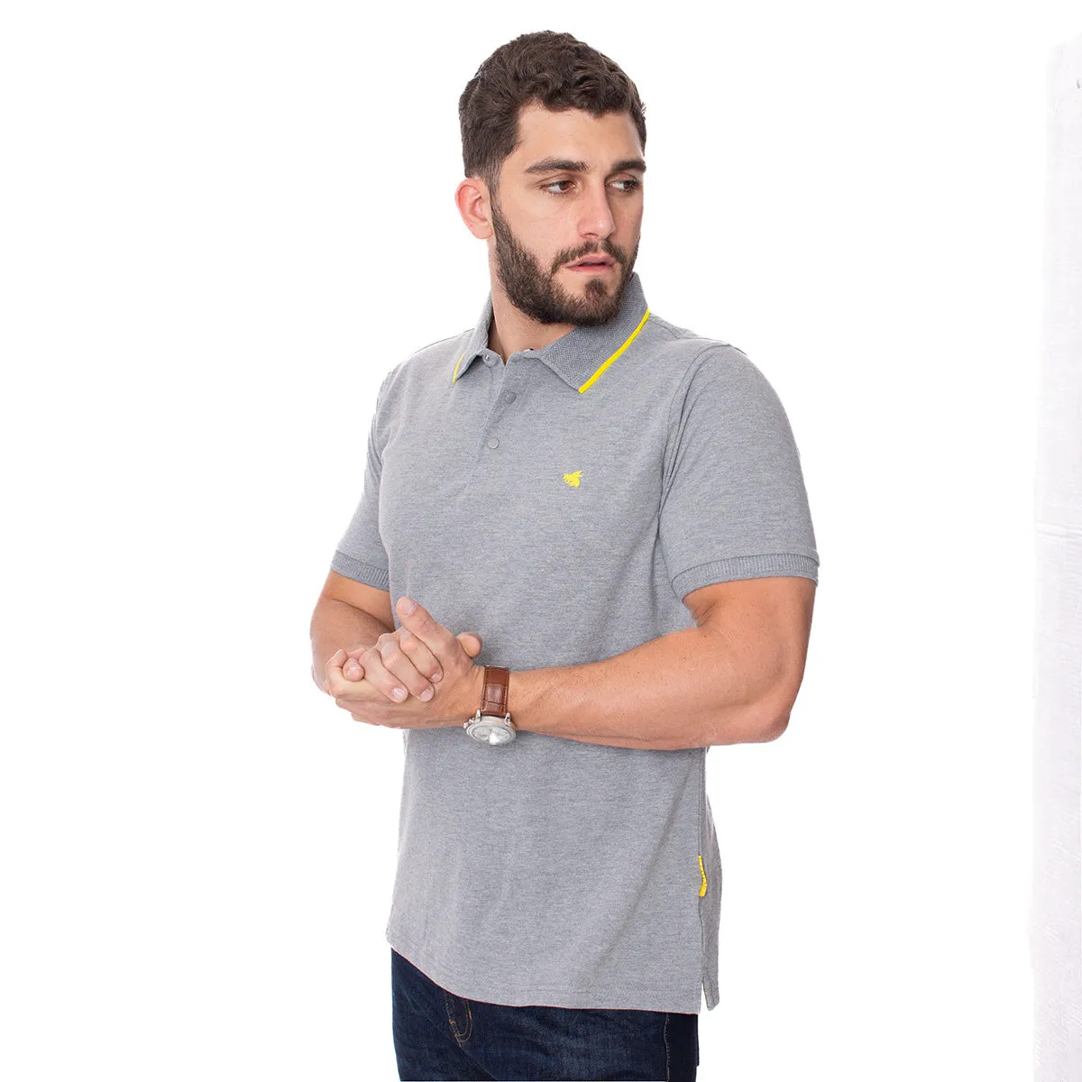 Playera Polo Gris Vermonti