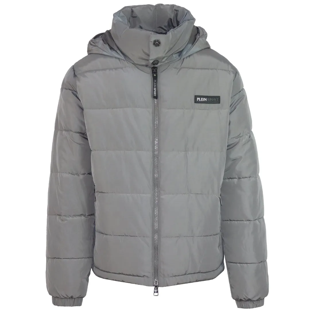 Plein Sport Mens UPPS101P 92 Jacket Grey