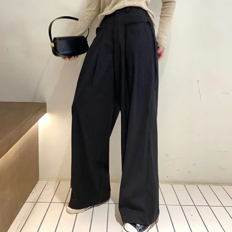 Pocket String Strap Oversized Trouser