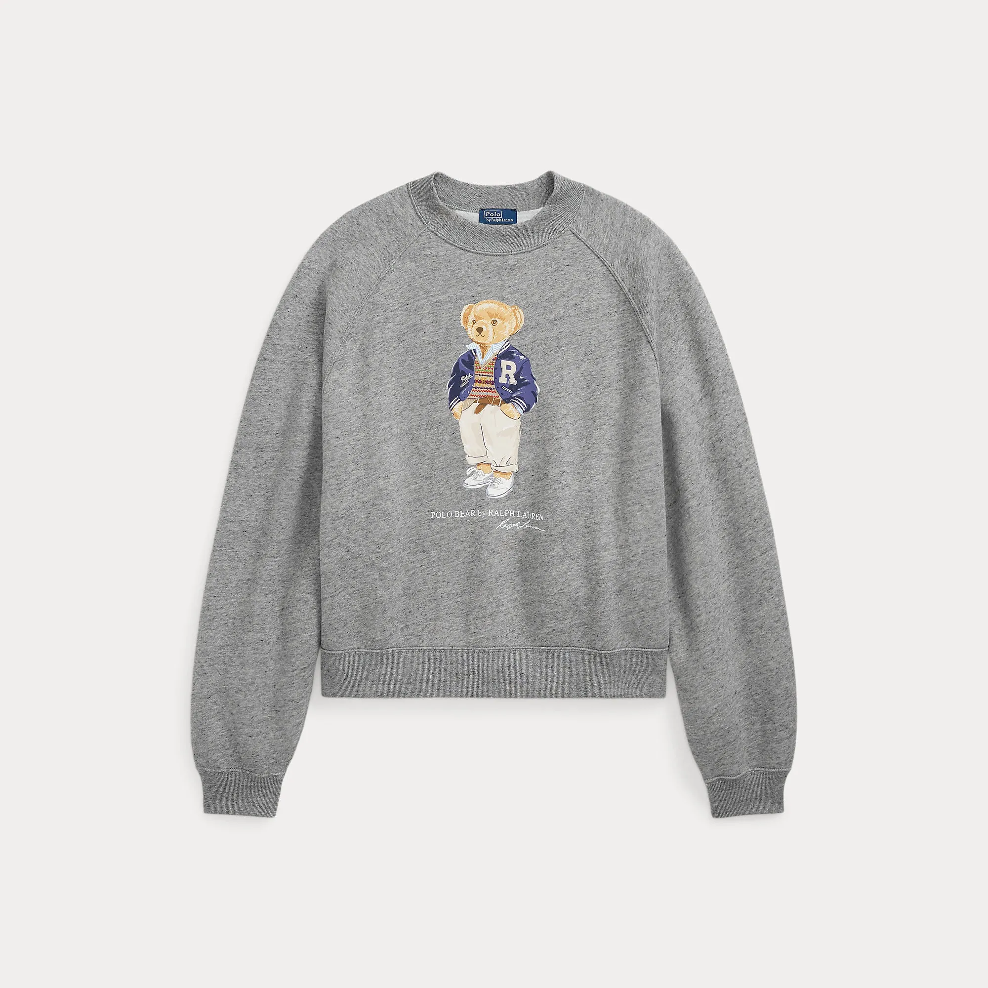 POLO BEAR OVERSIZE FLEECE CREWNECK