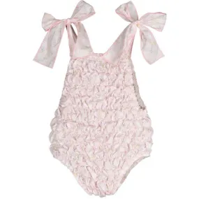 Positano Cotton Frilled Swimsuit