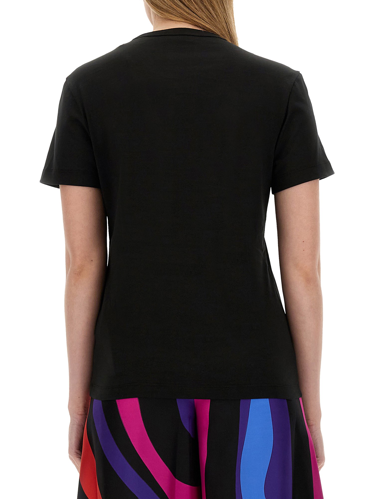 PUCCI    COTTON LOGO T-SHIRT