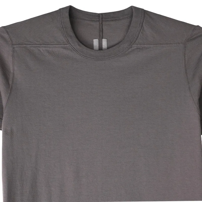 RICK OWENS  |Crew Neck Plain Cotton Short Sleeves Designers