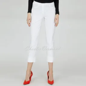 Robell Bella 09 - 7/8 Cropped Trouser 51568-5499-10 (White)