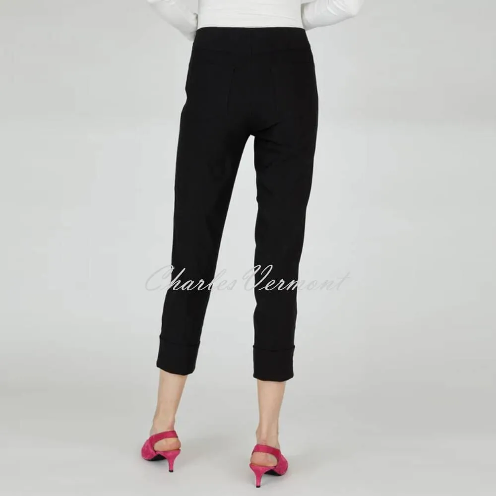 Robell Bella 09 - 7/8 Cropped Trouser 51568-5499-90 (Black)