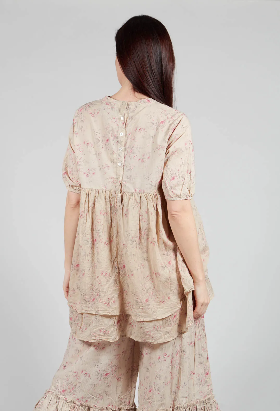 Roselle Top in Liberty Beige Print