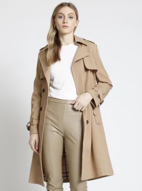 SABRINA | Long belted trench coat || SABRINA | Long trench avec ceinture