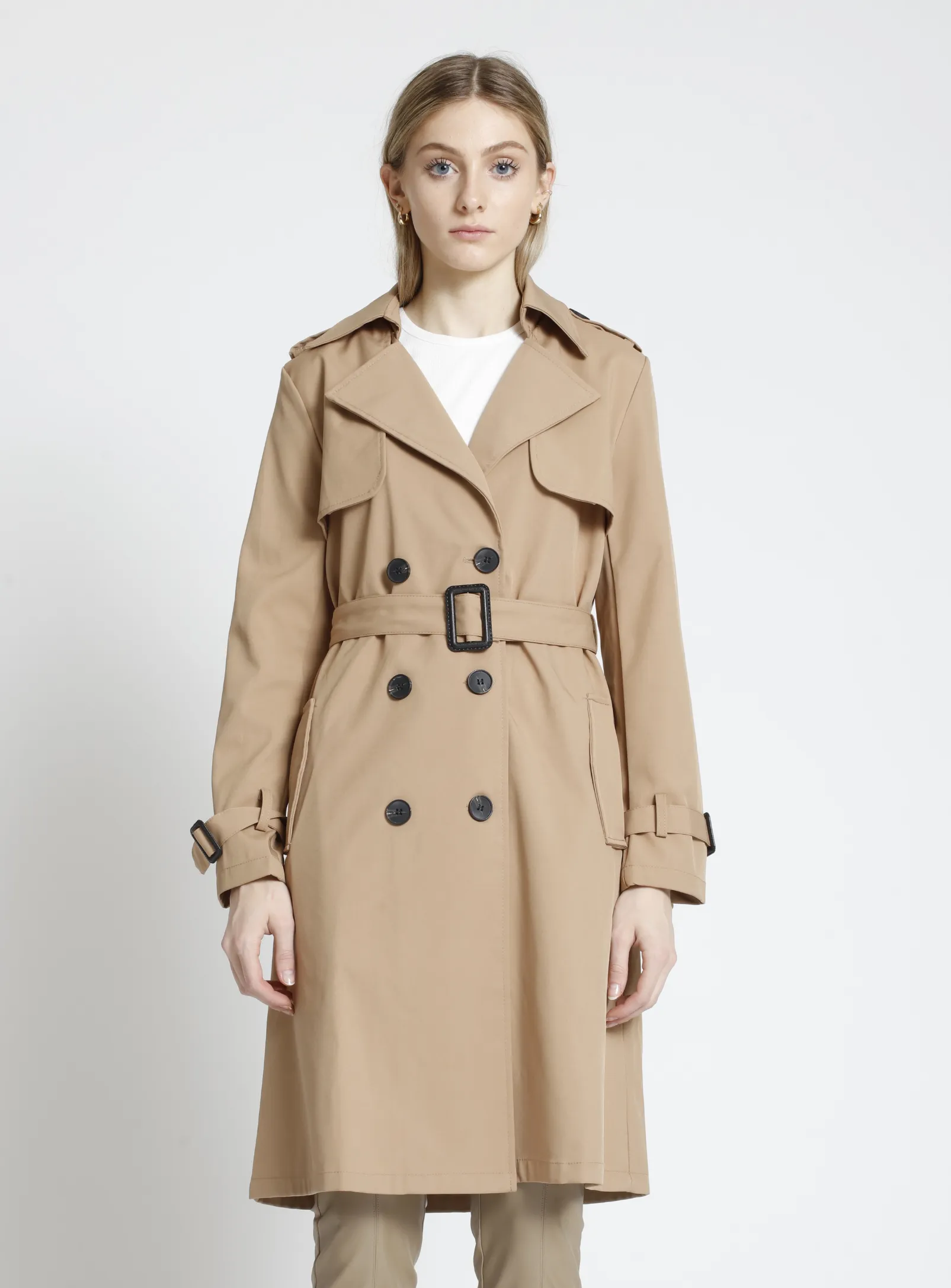 SABRINA | Long belted trench coat || SABRINA | Long trench avec ceinture