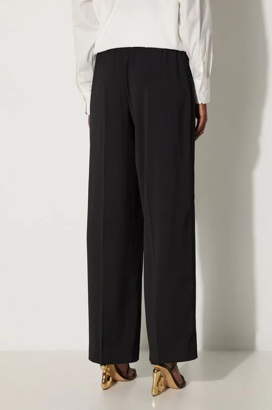 Samsoe Samsoe trousers women's black color