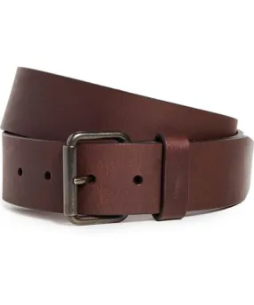 Shinola Rambler Leather Belt Darkbrown 40