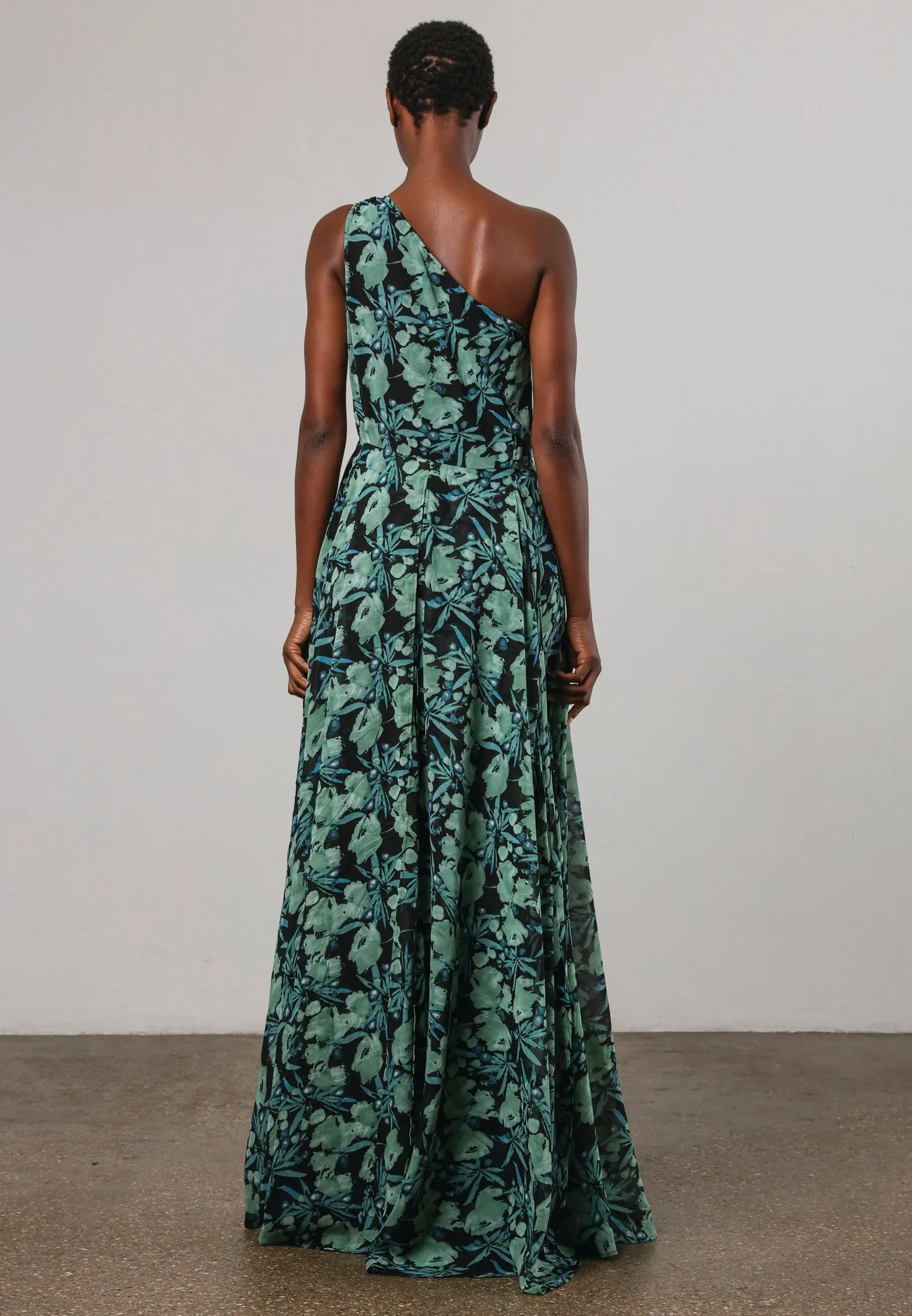 SIGNATURE MAXI DRESS PRIME GREEN