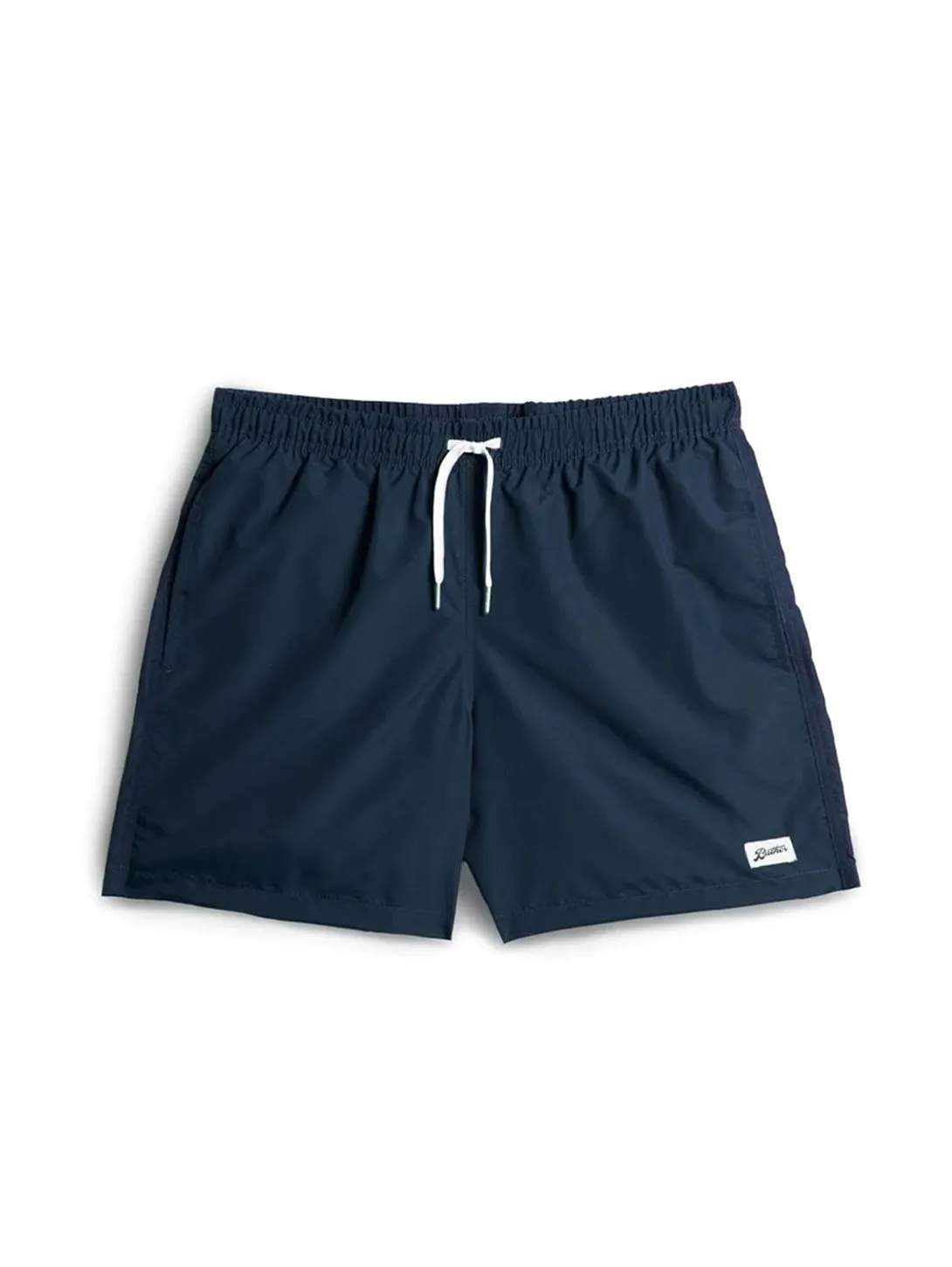 Solid Navy Swim Trunk - Navy