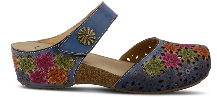  Spikey Sandal Clog in Navy CLOSEOUTS  