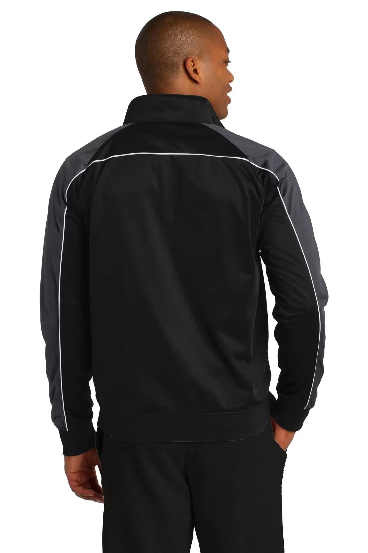 Sport Tek JST92 Sport-Tek Piped Tricot Track Jacket SKU: JST92