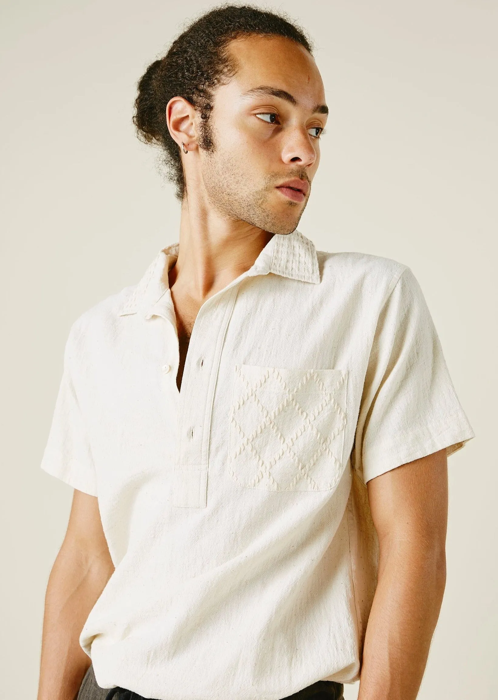 SS CEDAR SHIRT Undyed Kala Cotton