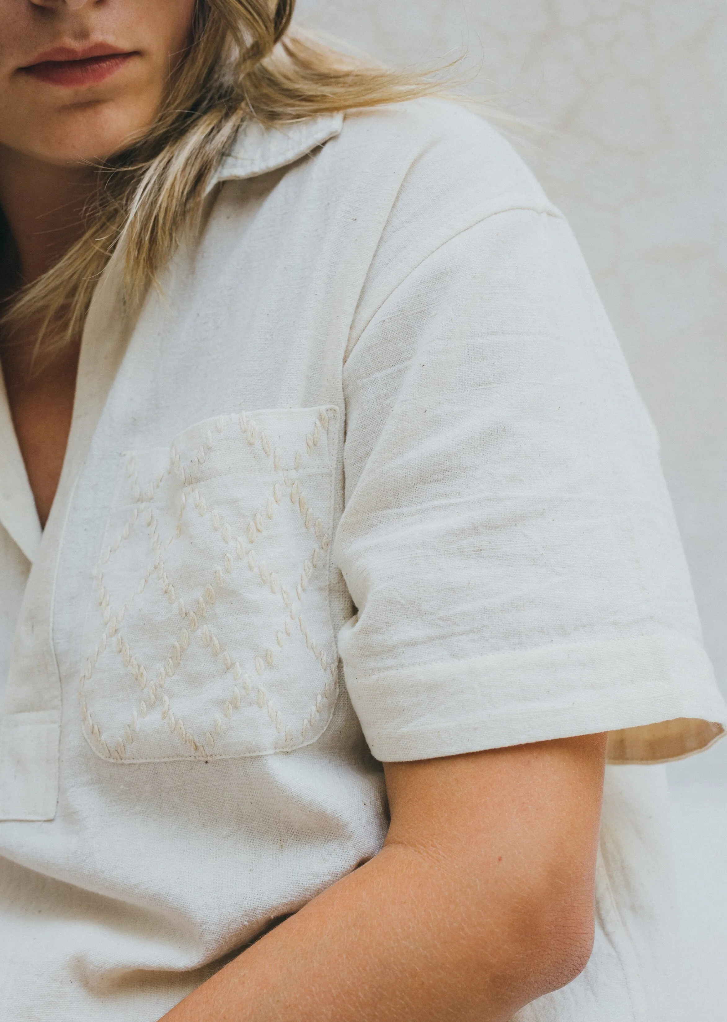 SS CEDAR SHIRT Undyed Kala Cotton