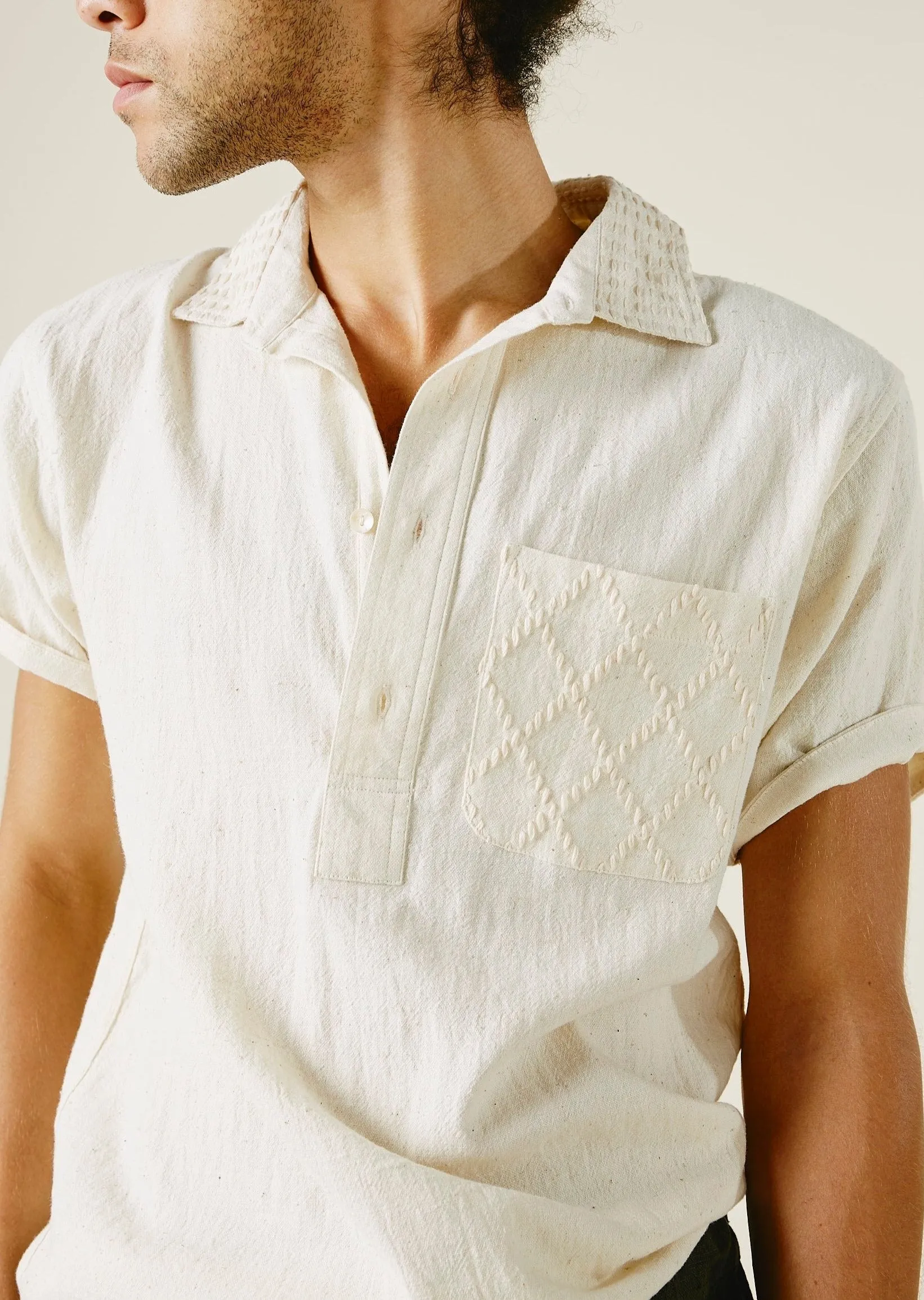 SS CEDAR SHIRT Undyed Kala Cotton