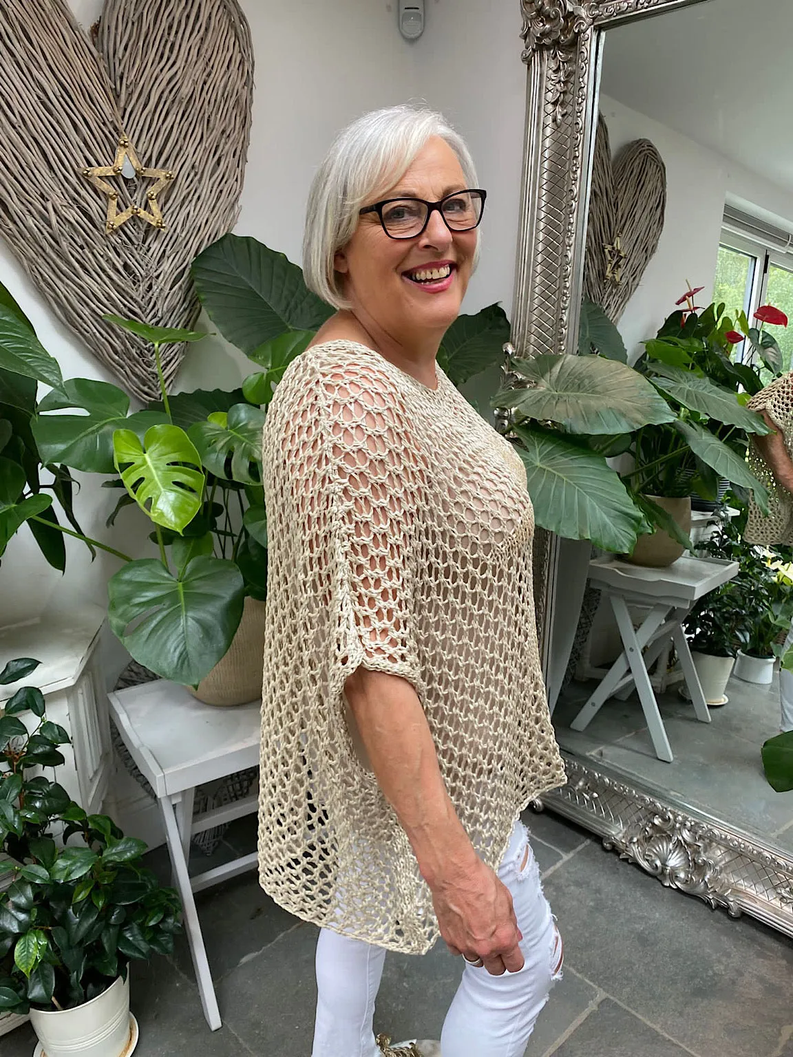 Star Knit Over Top Amanda