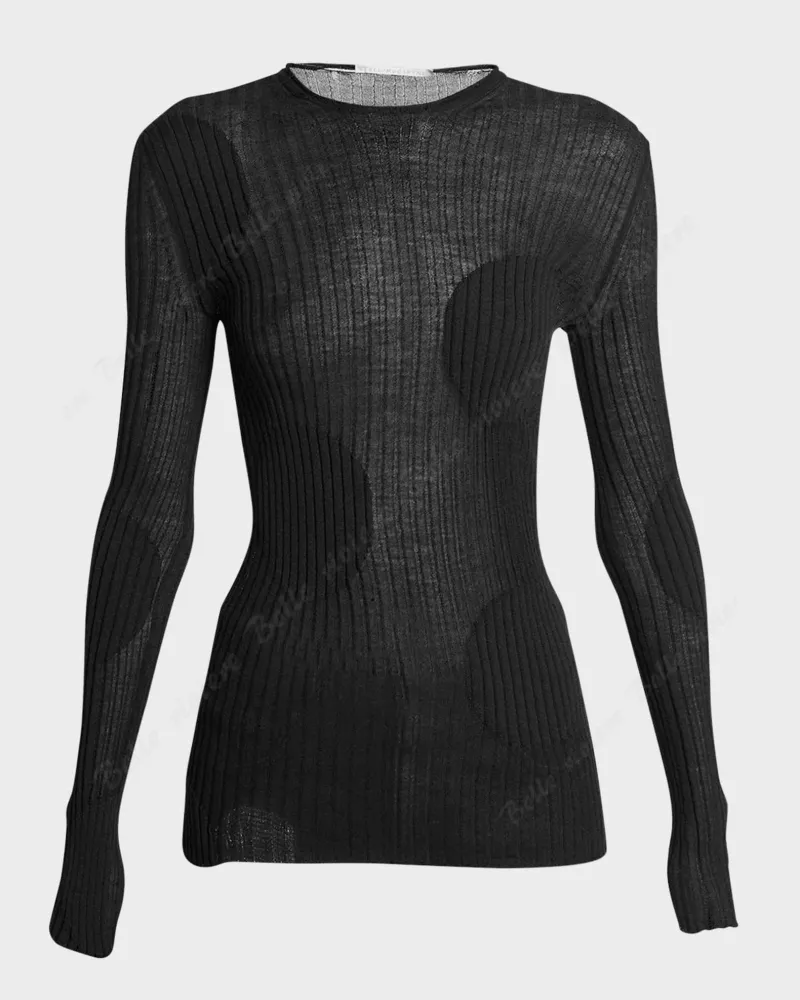 Stella McCartney  |Dots Casual Style Unisex Wool Street Style Long Sleeves